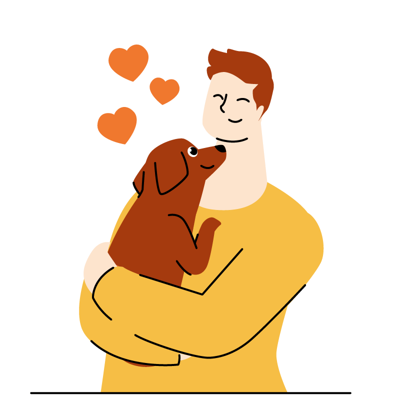 dog hug dog hug